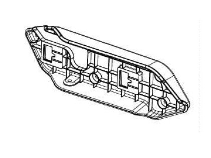 Thule Lamp frame right 57120