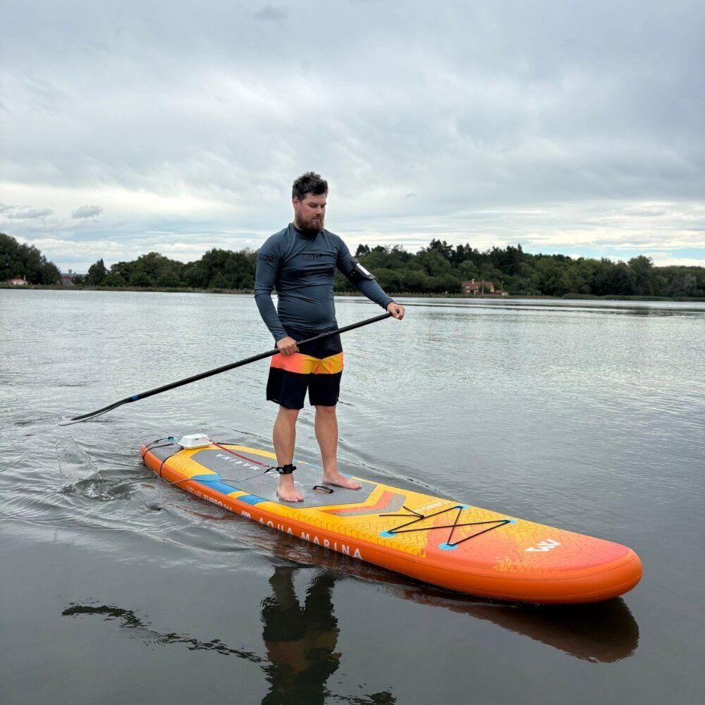 Náhled produktu - paddleboard s motorem AQUA MARINA GO Turbo 366