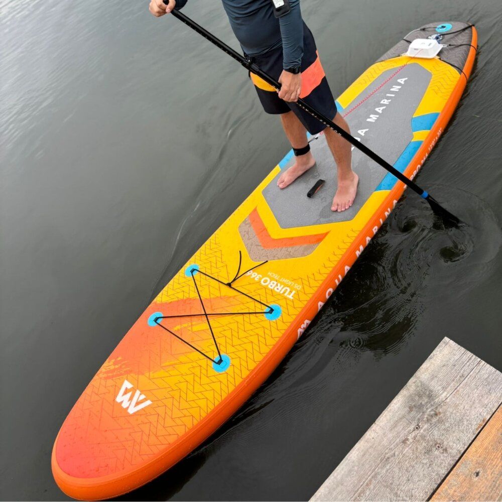 Náhled produktu - paddleboard s motorem AQUA MARINA GO Turbo 330