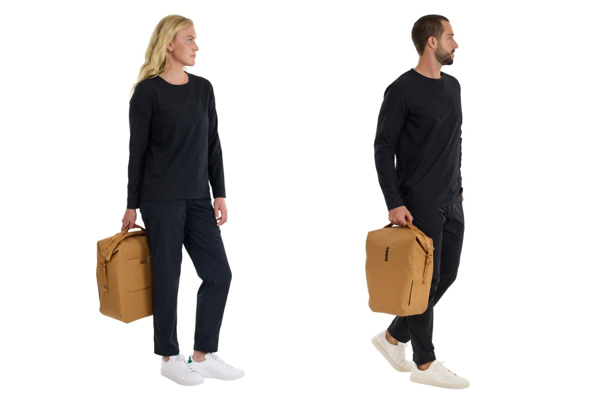 Náhled produktu - Thule Shield - postranní brašna na kolo s InLock systémem 22 l Dusted Orange