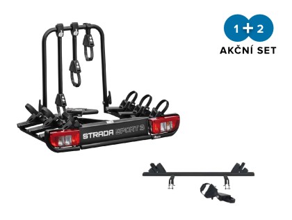 Nosič 4 kol na tažné Atera Strada Sport PRO 3+1 + DOPRAVA ZDARMA