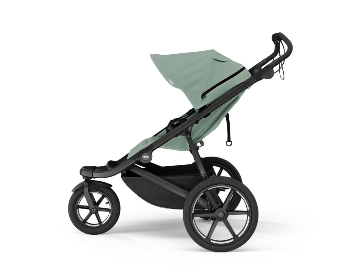 Náhled produktu - Thule Urban Glide 3 Mist Green - MB  + hluboká korba + ISOFIX Base Alfi + autosedačka Maple