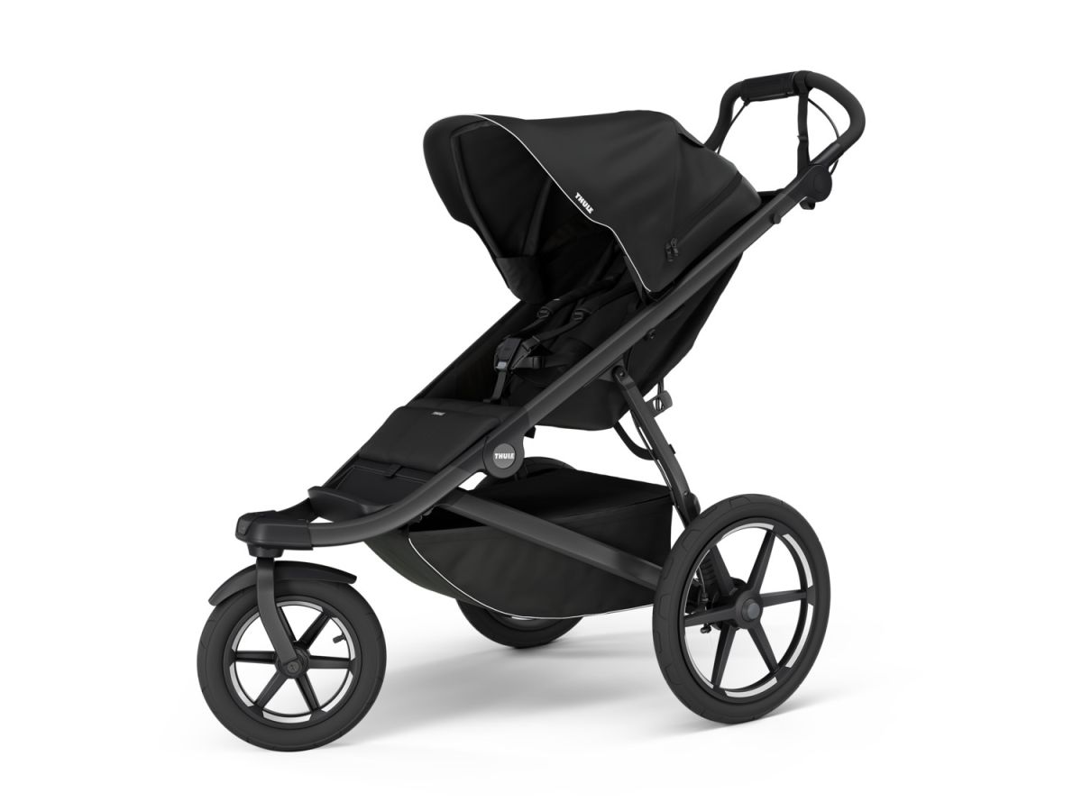 Náhled produktu - Thule Urban Glide 3 Black - MB  + hluboká korba + ISOFIX Base Alfi + autosedačka Maple