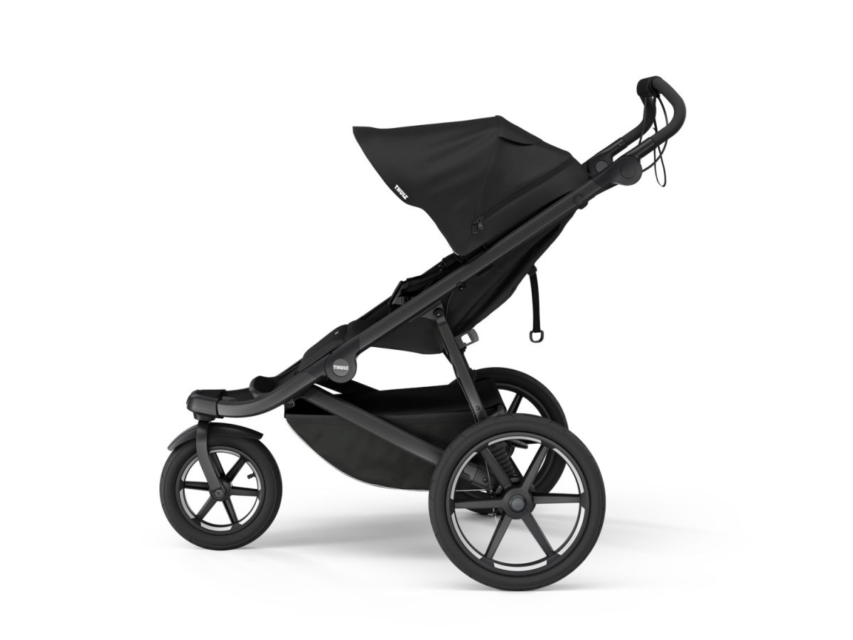 Náhled produktu - Thule Urban Glide 3 Black - MB  + hluboká korba + ISOFIX Base Alfi + autosedačka Maple