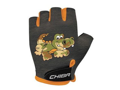 Cyklistické rukavice pro děti COOL Kids Krokodýl - S