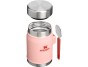 STANLEY Termoska jídelní se lžící/vidličkou The Legendary Classic Food Jar 400 ml/14oz Peach Rose