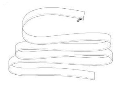 Thule Zipper gimp 55804