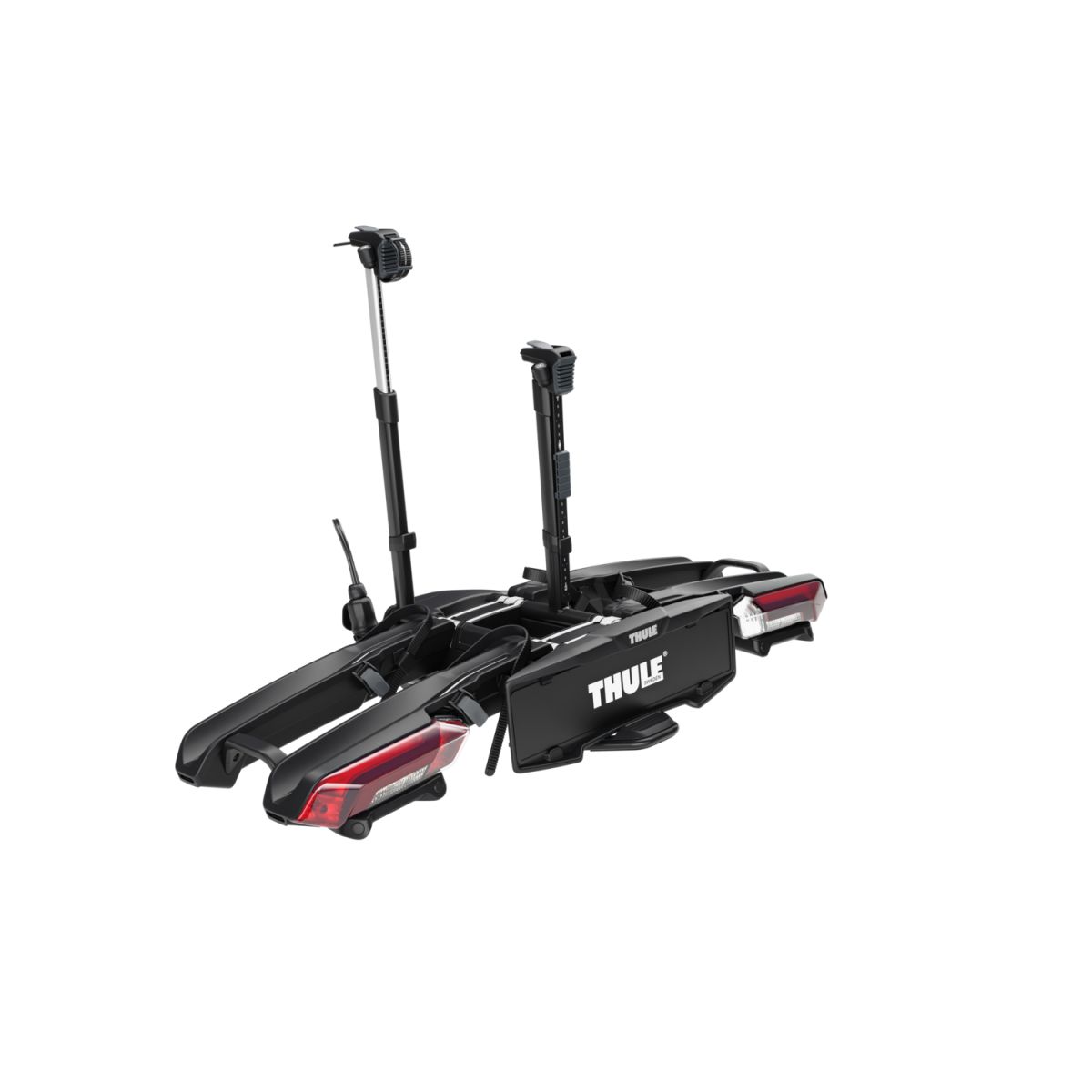 Náhled produktu - Thule Epos ParkSecure 2bike s parkovacími senzory + box Thule Santu + taška 9786