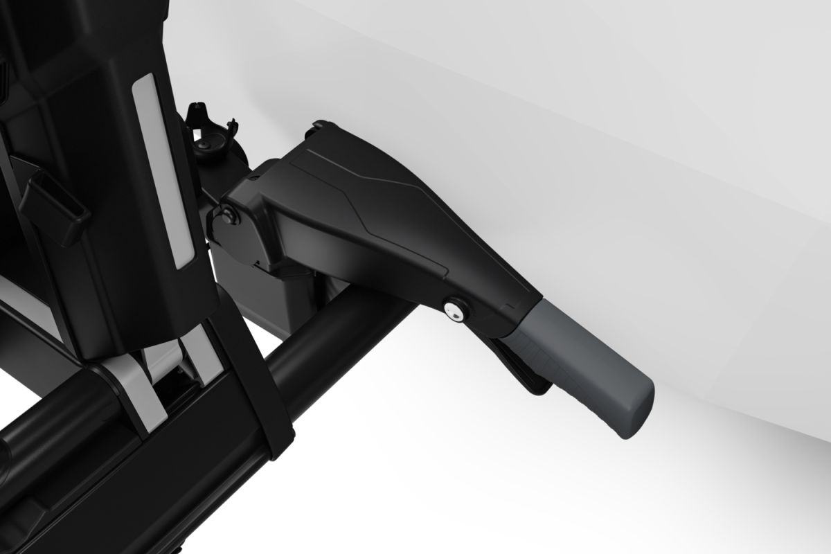 Náhled produktu - Thule Epos ParkSecure 2bike s parkovacími senzory + box Thule Santu + taška 9786