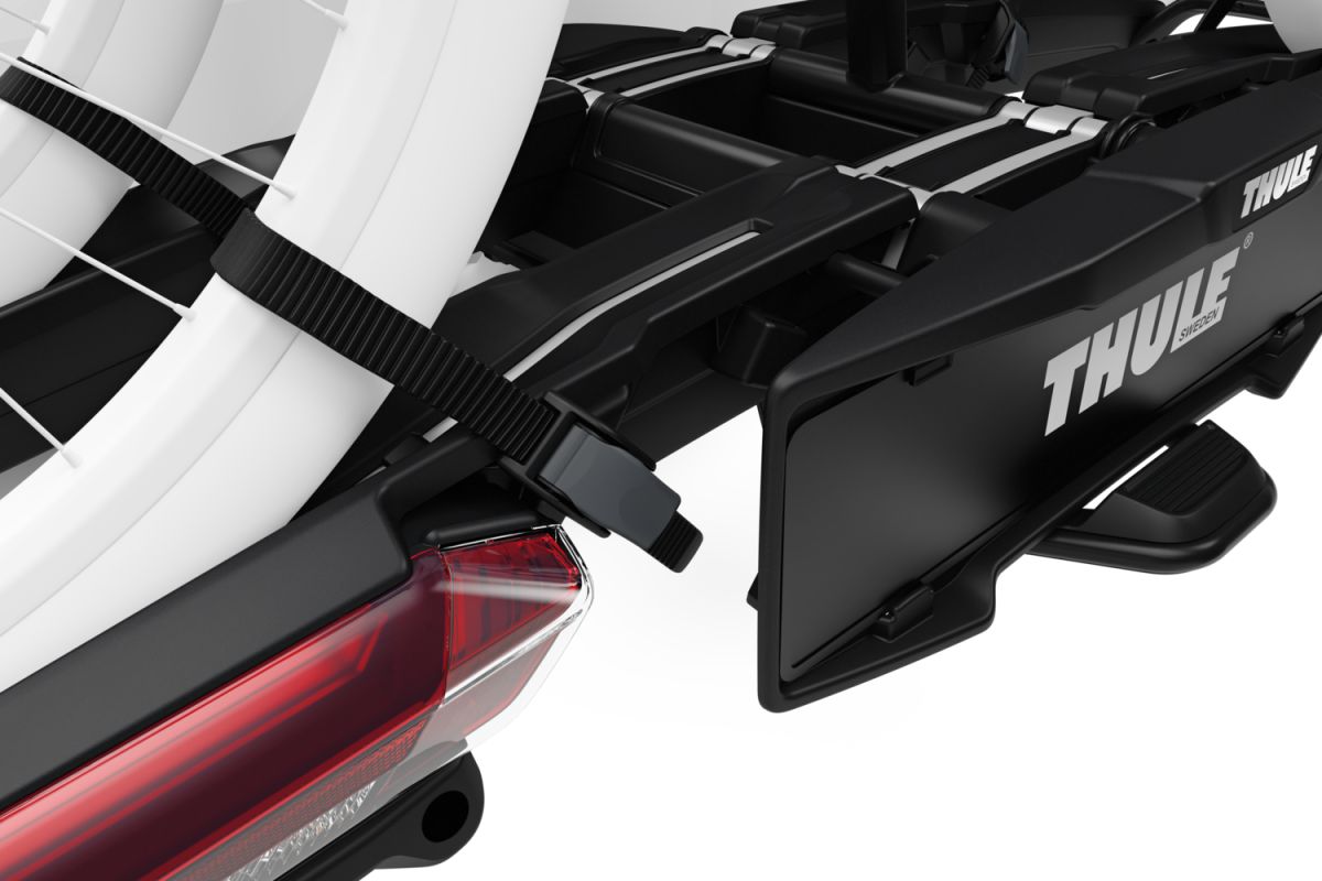 Náhled produktu - Thule Epos ParkSecure 2bike s parkovacími senzory + box Thule Santu + taška 9786