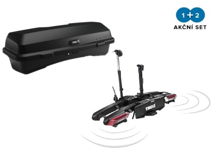Thule Epos ParkSecure 2bike s parkovacími senzory + box Thule Santu + DOPRAVA ZDARMA
