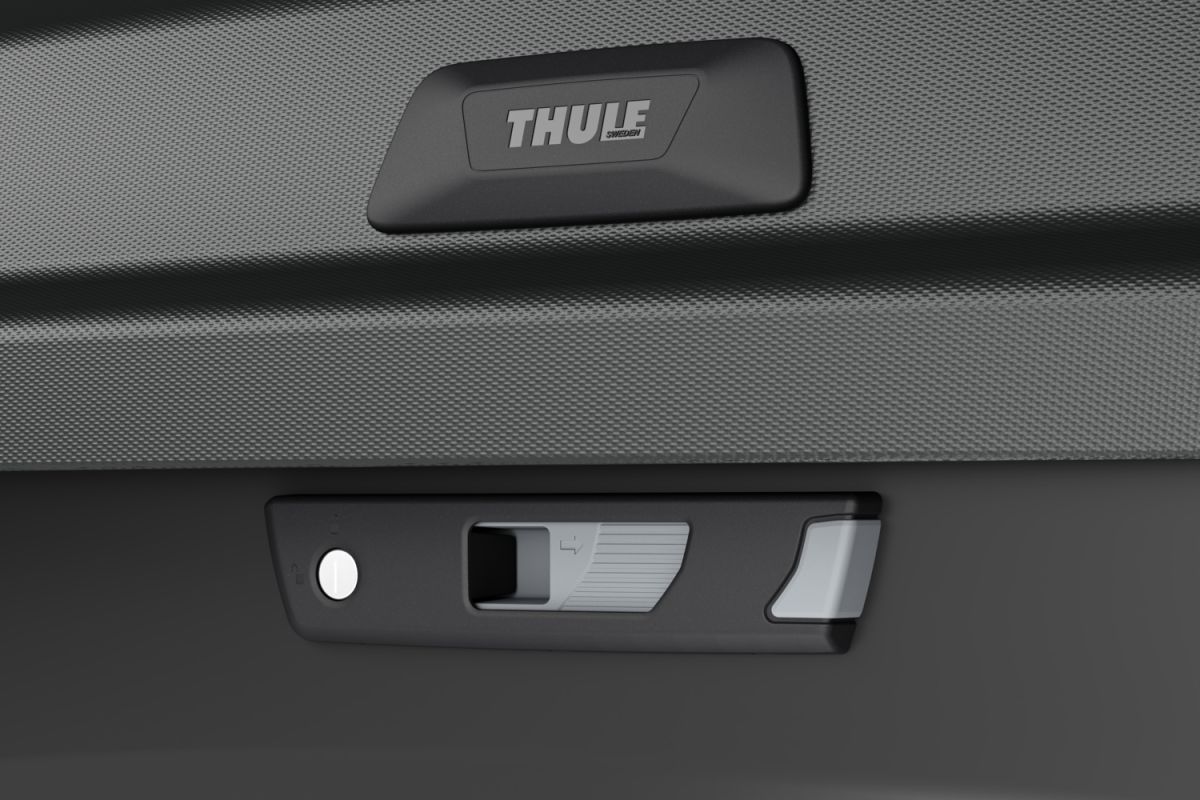 Náhled produktu - Thule Epos ParkSecure 3bike s parkovacími senzory + box Thule Santu