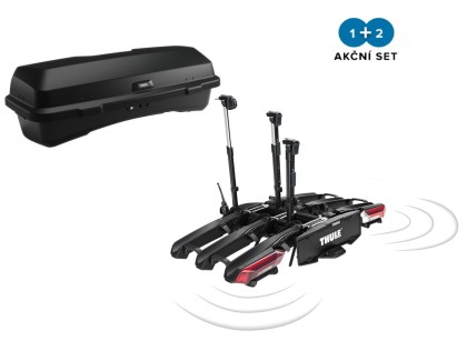 Thule Epos ParkSecure 3bike s parkovacími senzory + box Thule Santu + DOPRAVA ZDARMA