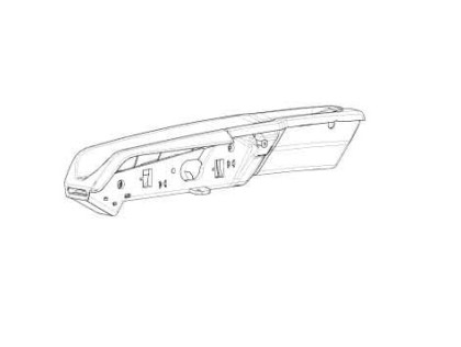 Thule Wheel tray cover (VI) - last L 55086