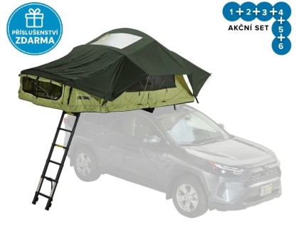 Autostan YAKIMA SkyRise HD MD Green + příslušenství zdarma + DOPRAVA ZDARMA