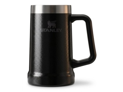 STANLEY Korbel na pivo The Big Grip Beer Stein 700 ml/24oz Hammertone Black
