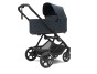 Thule Charm 2 in 1 Darkest Blue + pláštěnky + ochranné sítě + Autosedačka Thule Maple + adaptéry