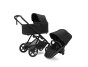 Thule Charm 2 in 1 Black + pláštěnky + ochranné sítě + Autosedačka Thule Maple + adaptéry