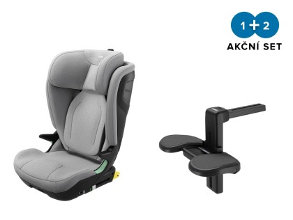Autosedačka Thule Palm - Mid Grey + Thule opěrka nohou + DOPRAVA ZDARMA