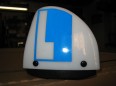Svítilna AUTOŠKOLA magnetický transparent Car Lamp - Torola design