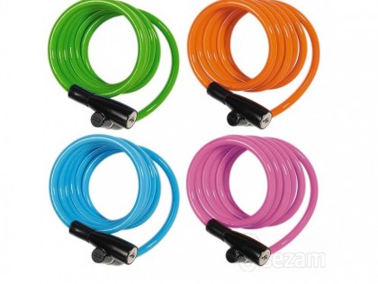 Náhled produktu - Zámek Abus 1950/120cm spirála - color lanko