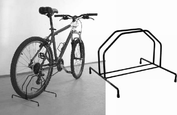 Náhled produktu - Pedálsport DK-VS - Držák kola výstavní široký