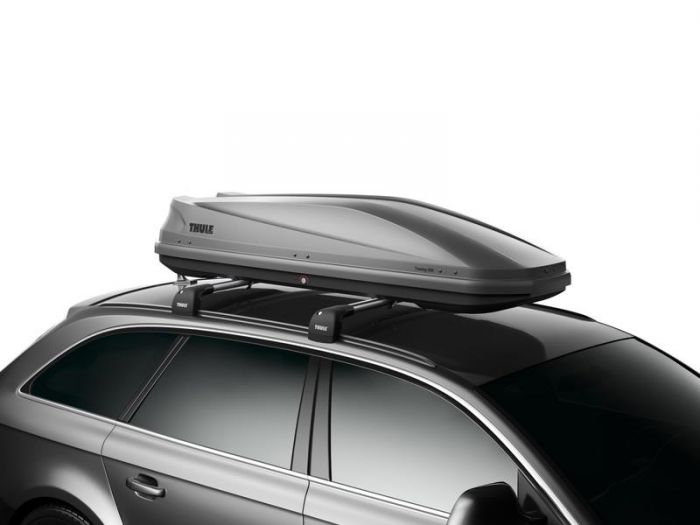 Náhled produktu - Thule střešní box Touring 600 Aeroskin titanový