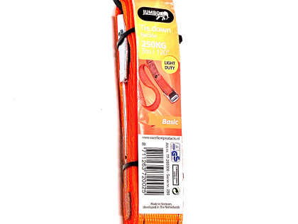Náhled produktu - Popruh oranžový 25 mm /300 cm